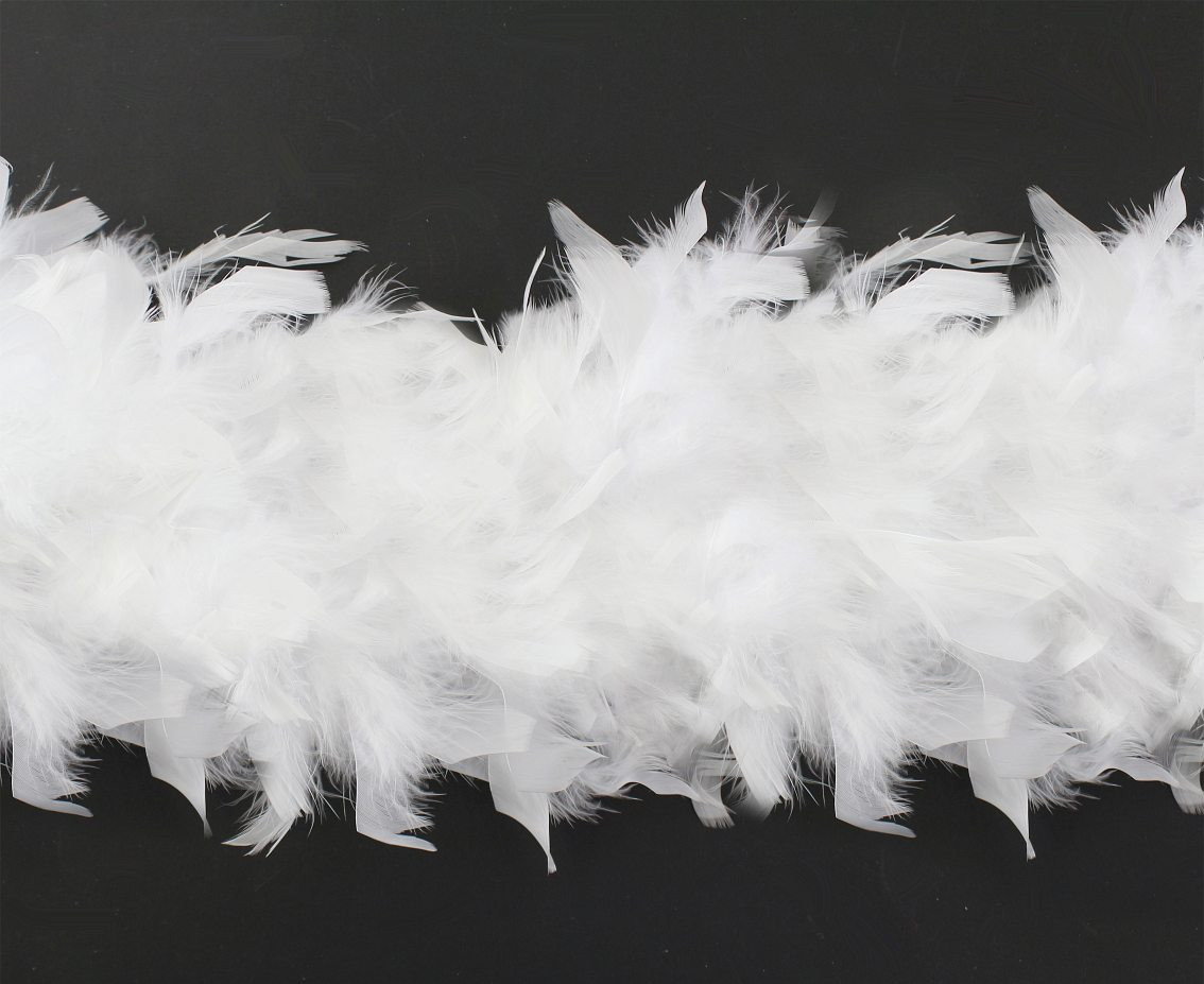 Boa white, 180 cm, 40 g.